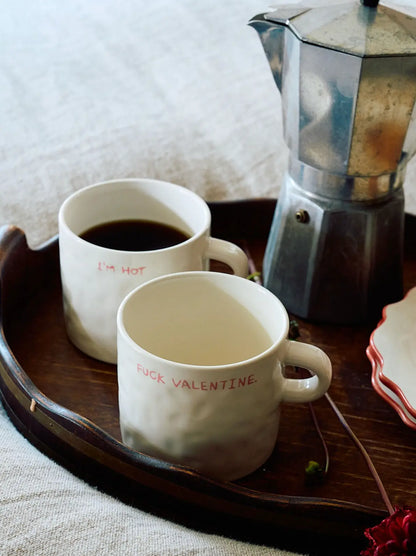 Ceramiczny kubek Fuck Valentine Anna + Nina BÉBÉ Concept 