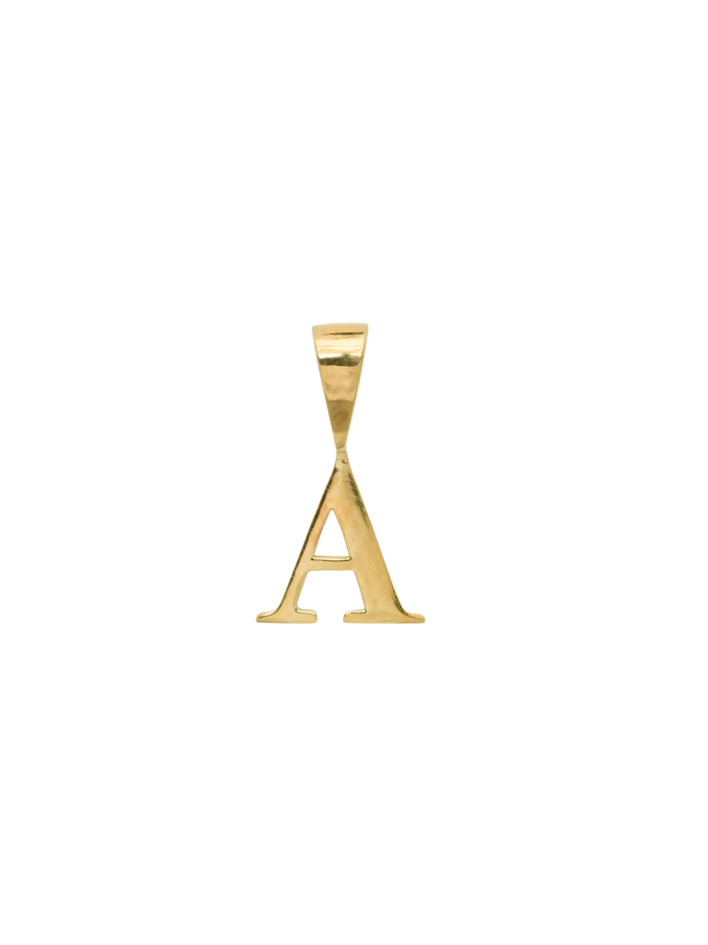 Zawieszka Initial Necklace Charm 14K Gold Anna + Nina BEBE Concept 