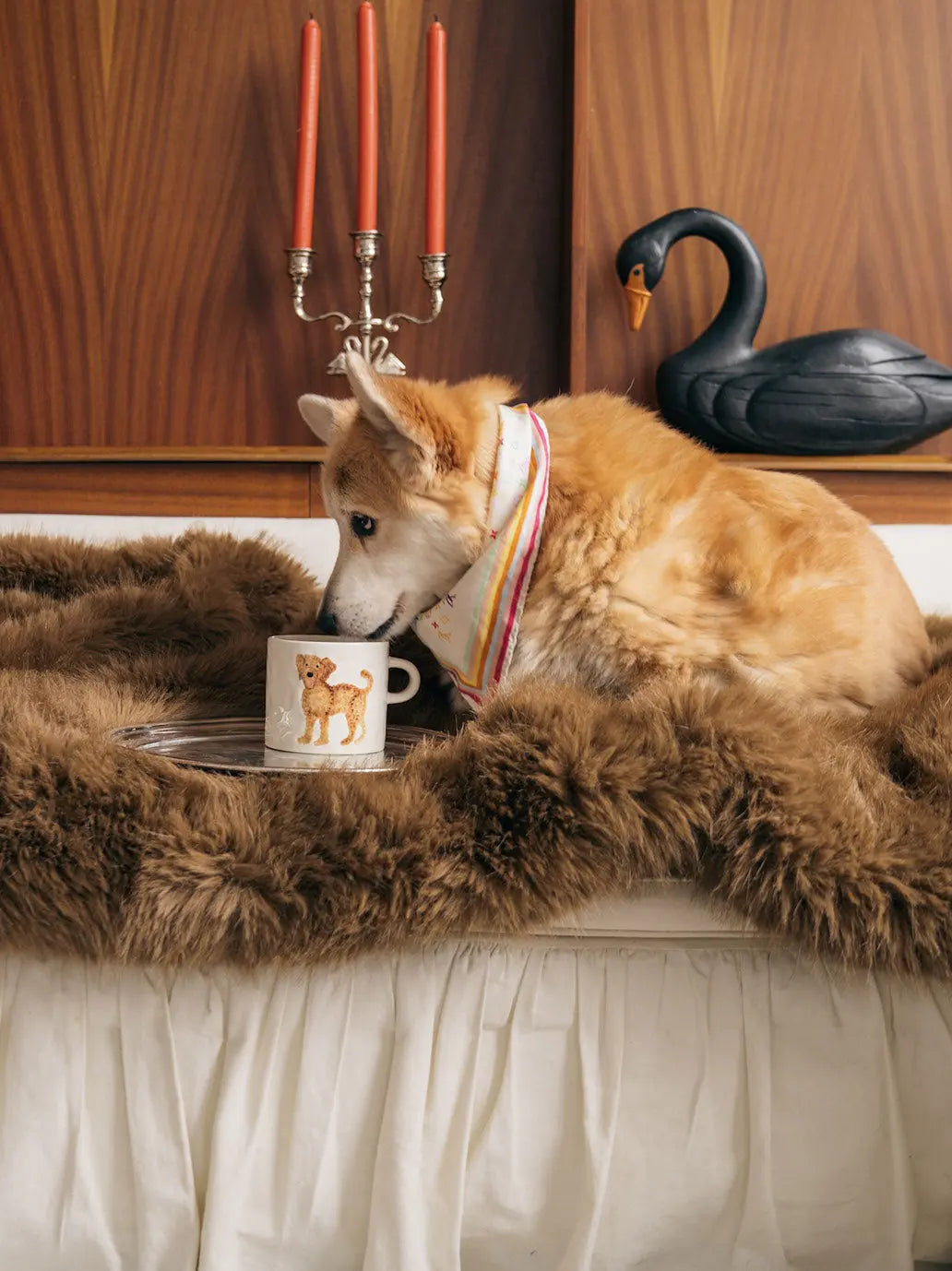 Ceramiczny kubek Labradoodle Anna + Nina BÉBÉ Concept 