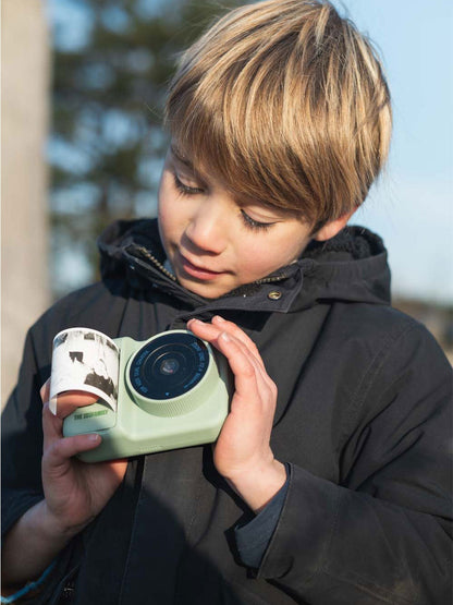 Aparat cyfrowy z drukarką dla dzieci Zoo Print The Zoofamily BÉBÉ Concept 