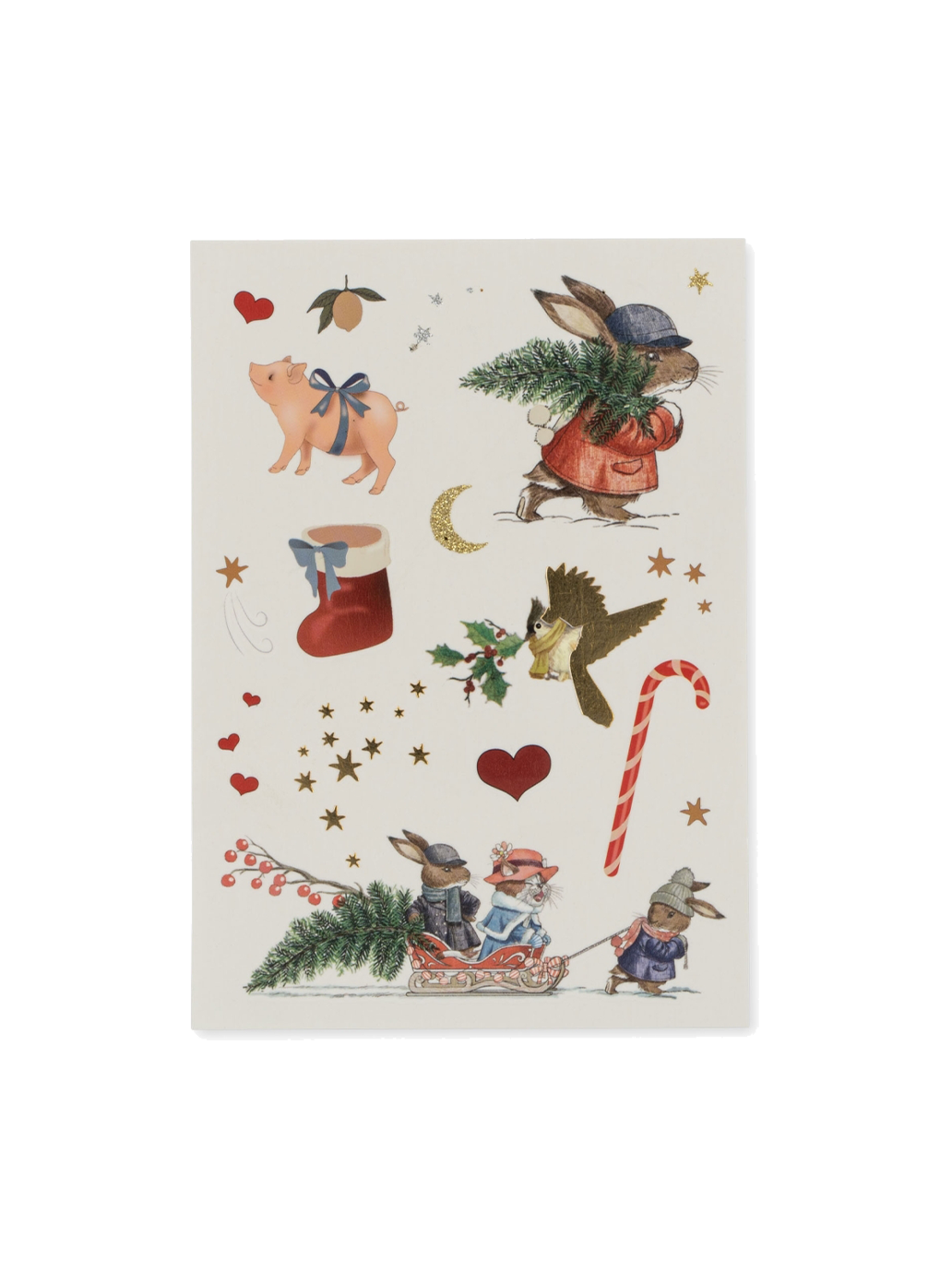 Zestaw zmywalnych tatuaży dla dzieci Konges Slojd BÉBÉ Concept