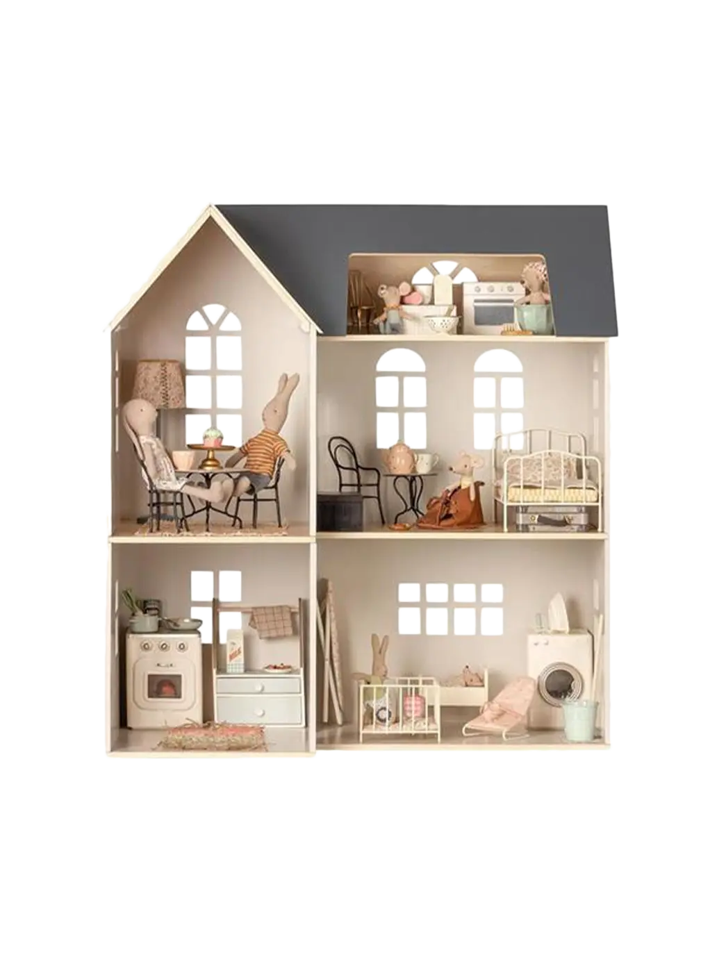 Drewniany domek dla myszek Maileg House of Miniature Maileg BEBE Concept 