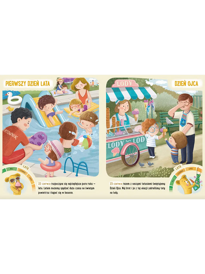 Feluś i Gucio świętują Wydawnictwo Nasza Ksiegarnia BÉBÉ Concept