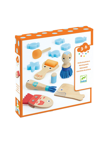 Zestaw artystyczny Narzędzia do malowania Djeco BÉBÉ Concept 