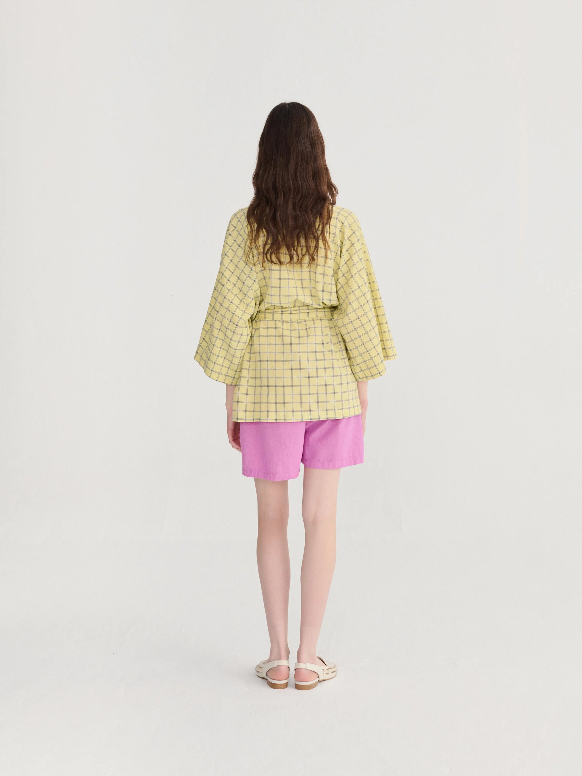 Spicy window bambula crep short kimono Bobo Choses BEBE Concept 