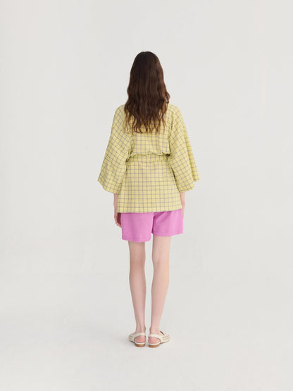 Spicy window bambula crep short kimono Bobo Choses BEBE Concept 