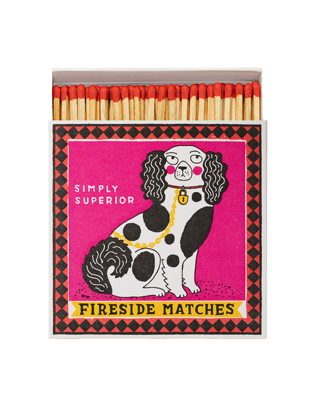 Luksusowe zapałki w ozdobnym pudełku Archivist Gallery BÉBÉ Concept 