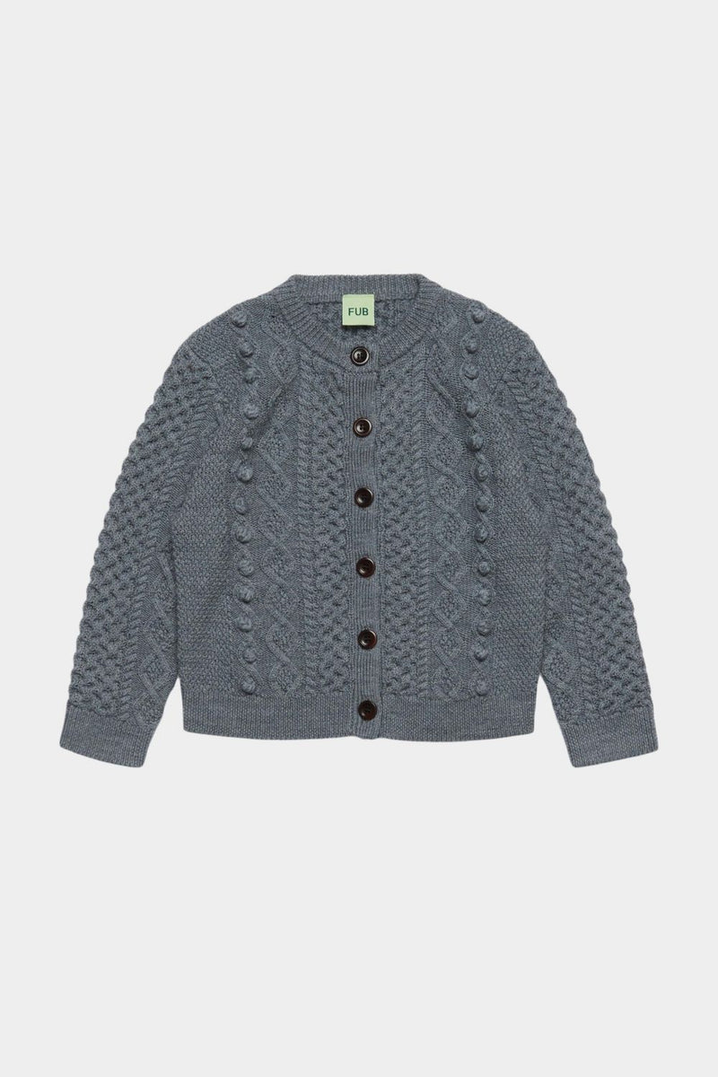 Sweter z wełny merino Aran Cardigan