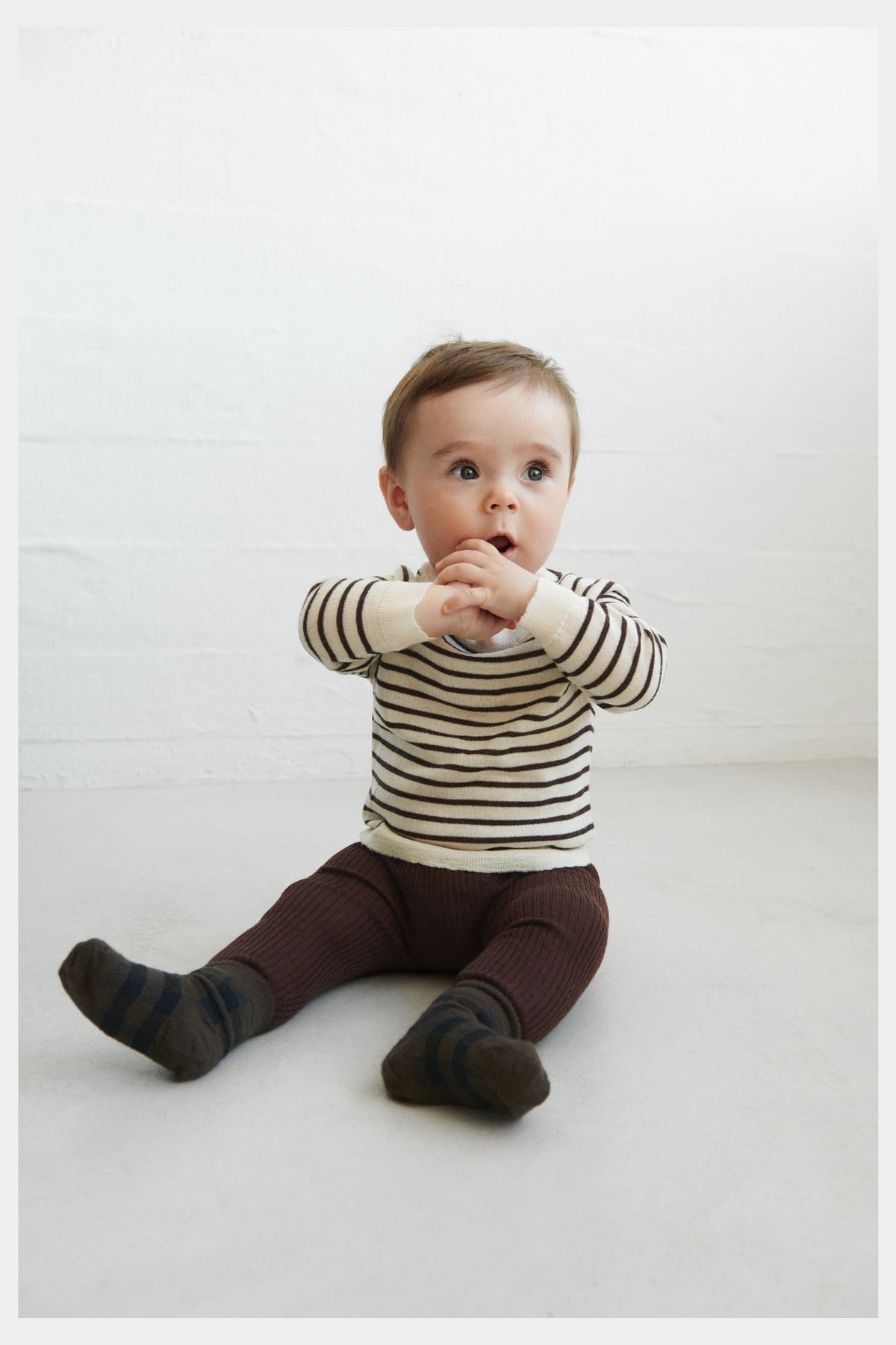 Legginsy z wełny merino Baby Leggings