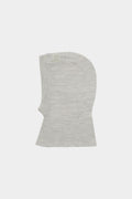 Kominiarka z wełny merino Baby Extra Fine Balaclava LIGHT GREY MELANGE