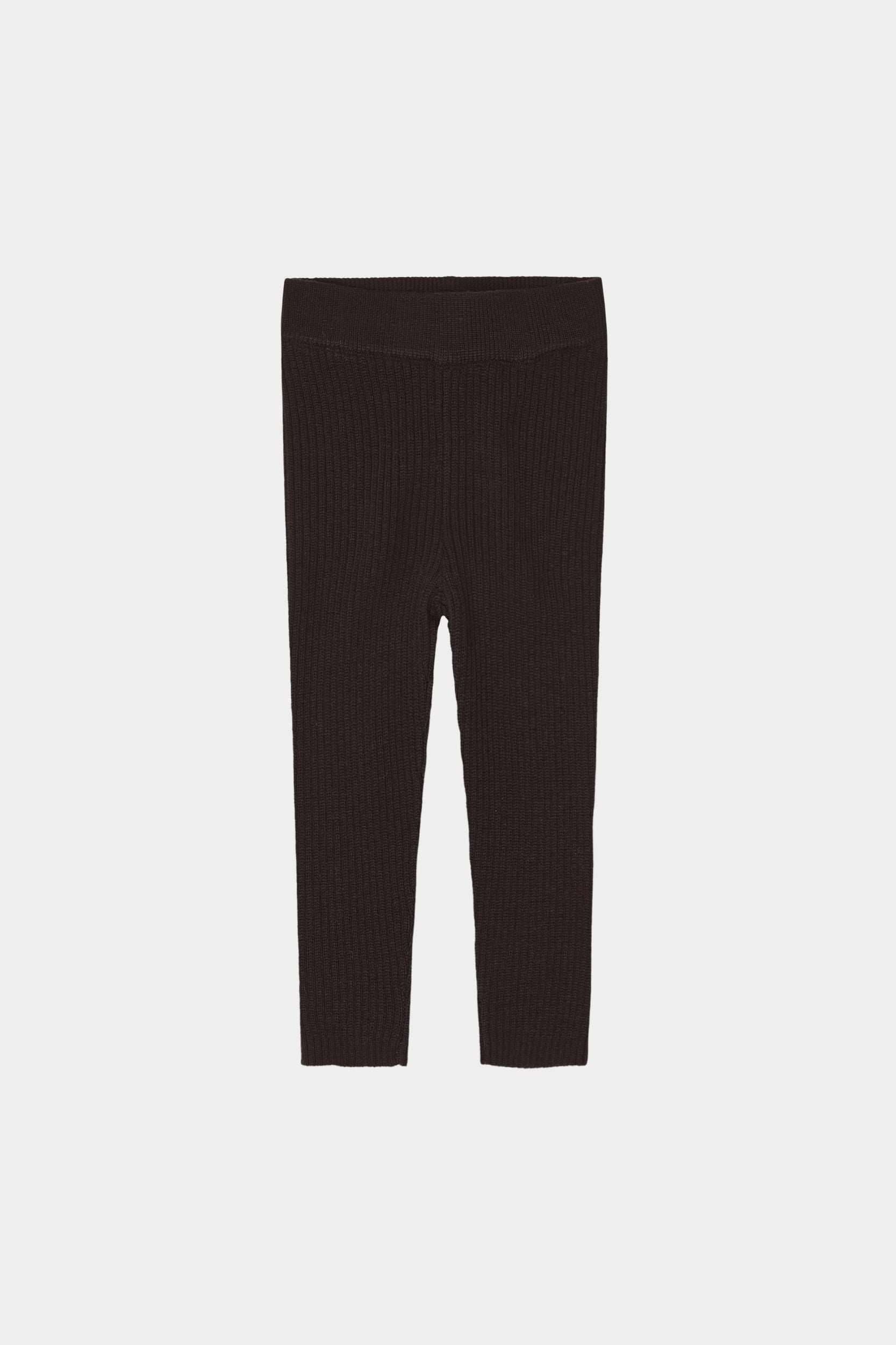 Legginsy z wełny merino Baby Leggings MOCCA