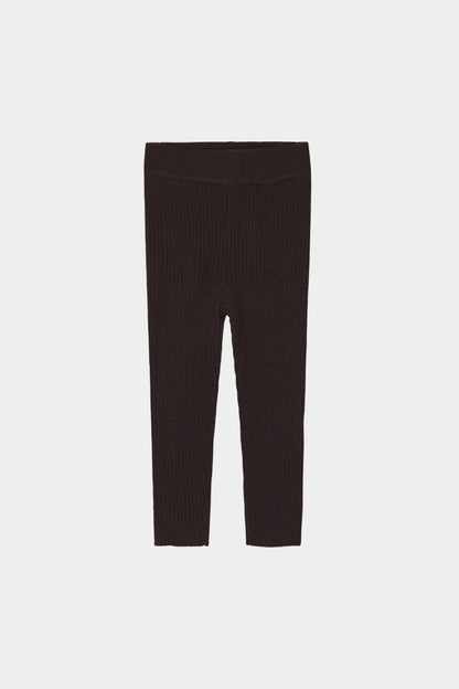 Legginsy z wełny merino Baby Leggings MOCCA