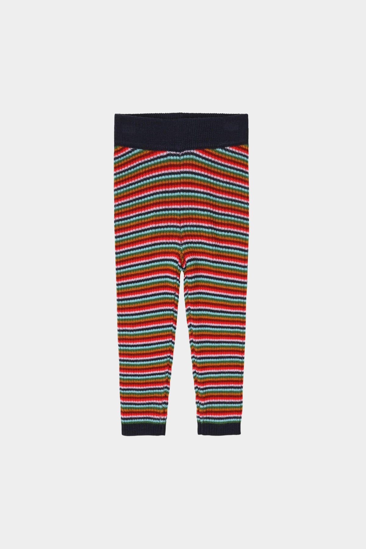 Legginsy z wełny merino Baby Leggings MULTI STRIPE