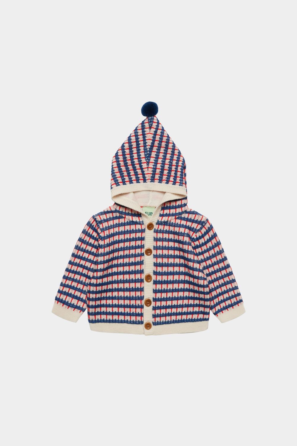 Sweter z wełny merino Baby Multi Cardigan