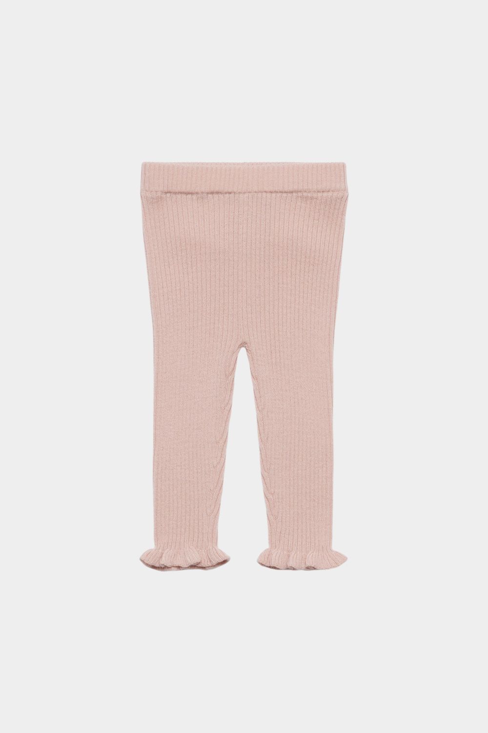 Legginsy z wełny merino Baby Ruffle Leggings
