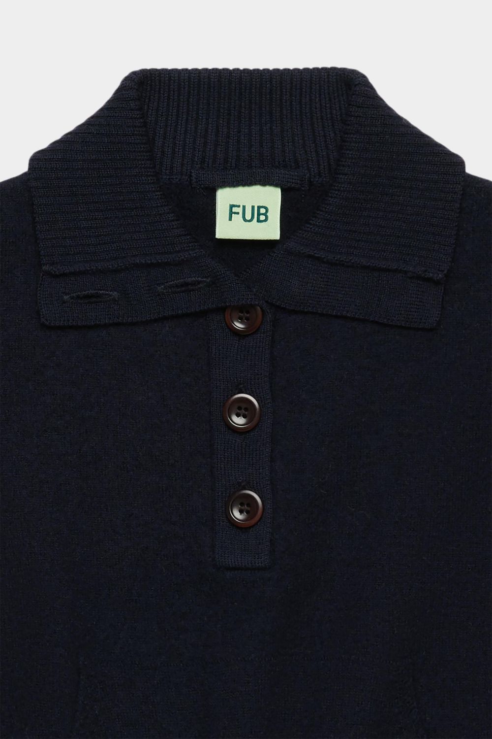 Sweter Merino Felted Anorak DARK NAVY