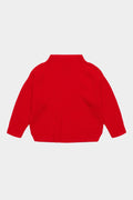Sweter Merino High Neck Sweater CLASSIC RED