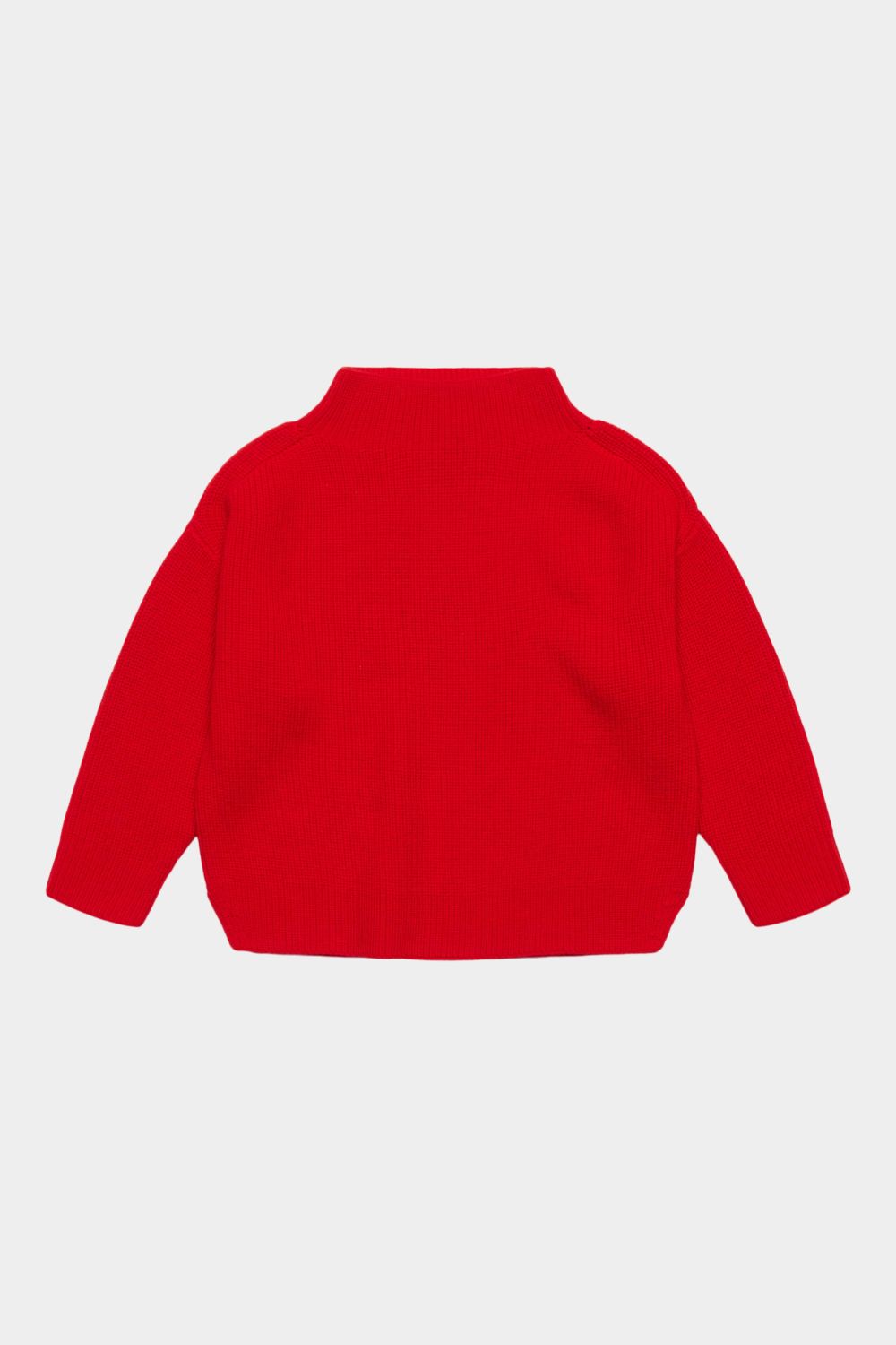 Sweter Merino High Neck Sweater CLASSIC RED
