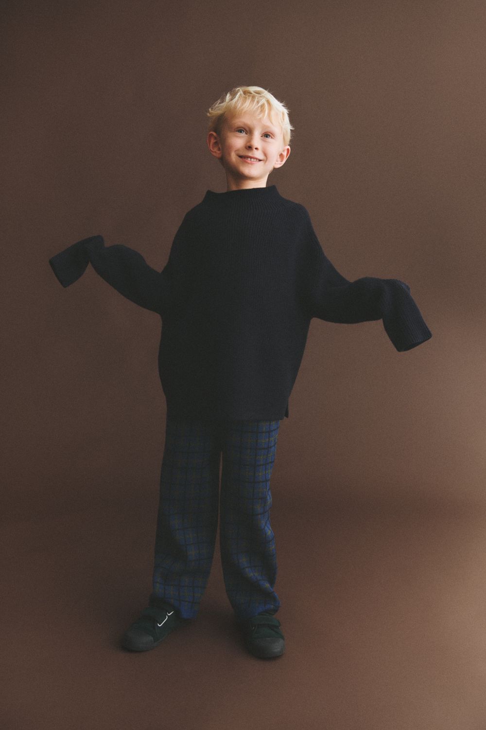Sweter Merino High Neck Sweater