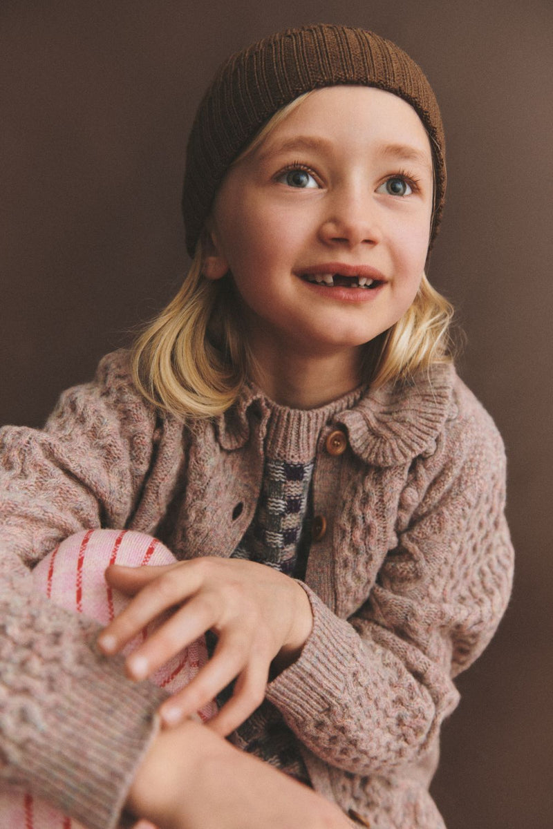 Czapka z wełny merino Rib Beanie