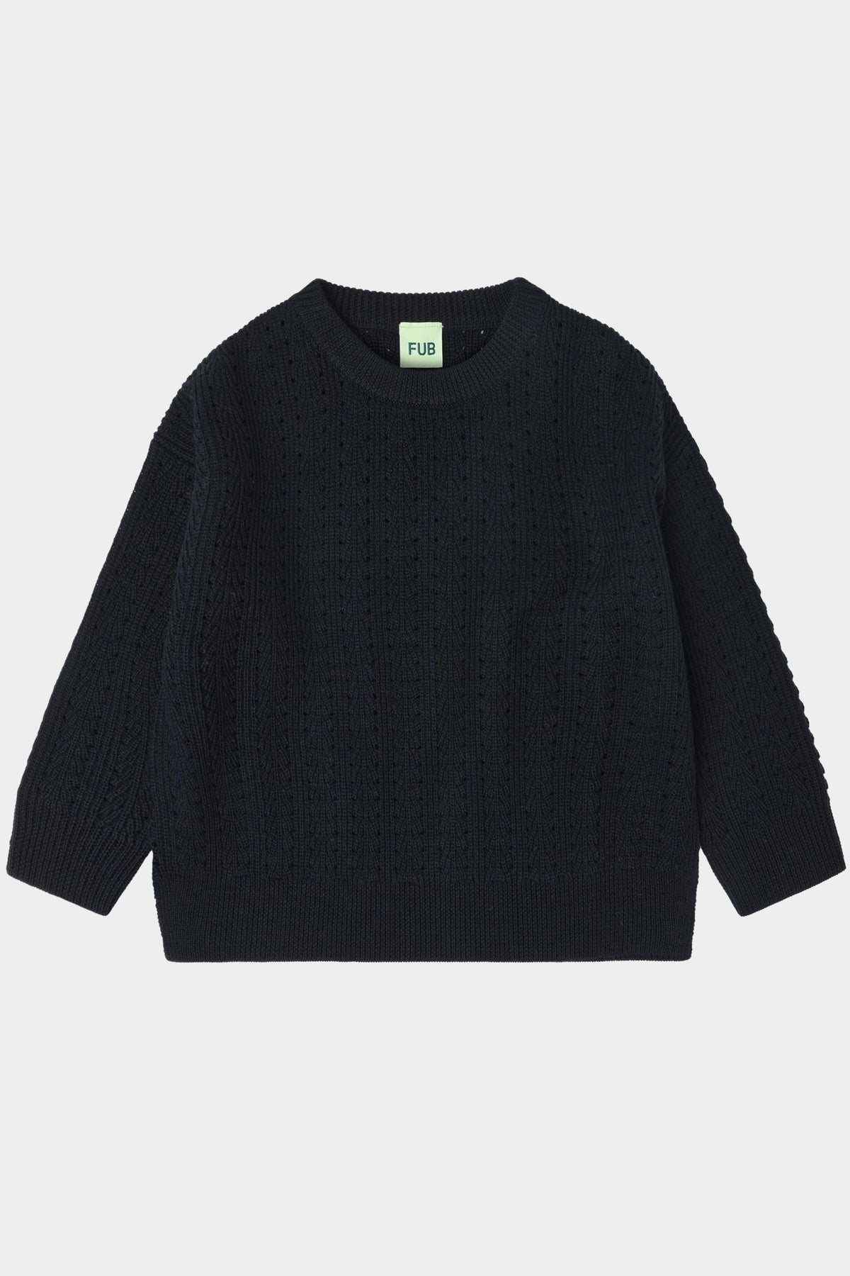 Sweter z wełny merino Structure Sweater