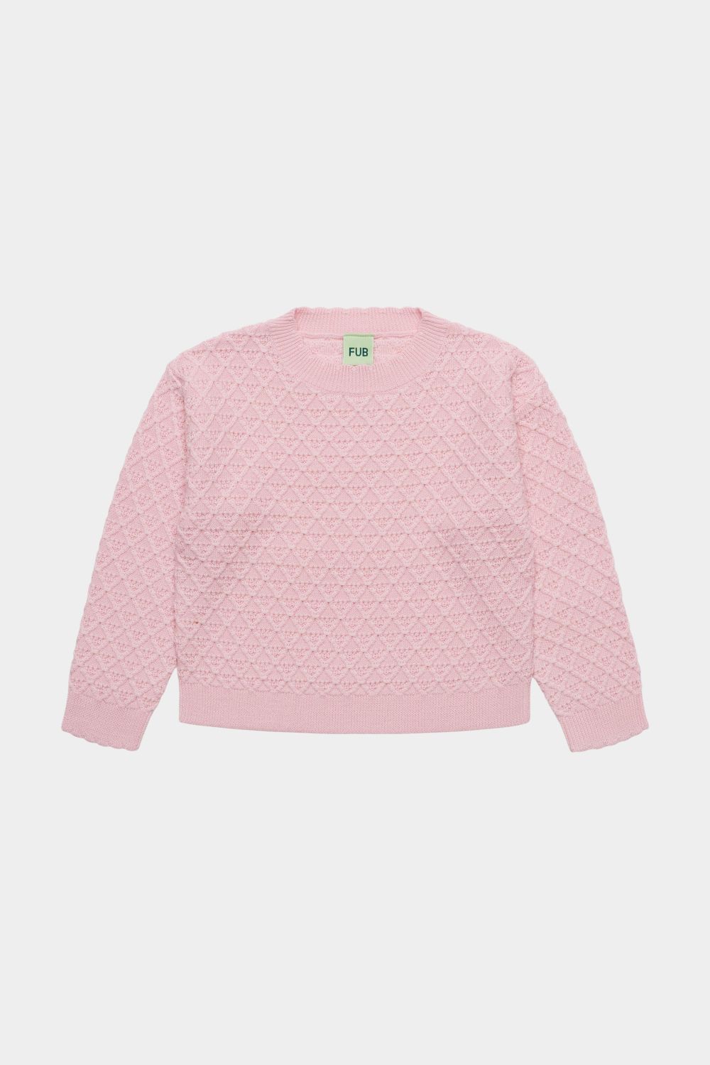 Sweter z wełny merino Structure Sweater