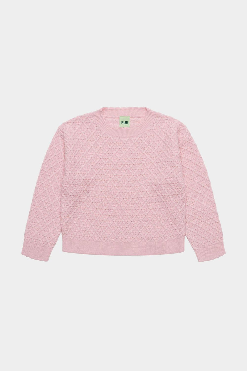 Sweter z wełny merino Structure Sweater