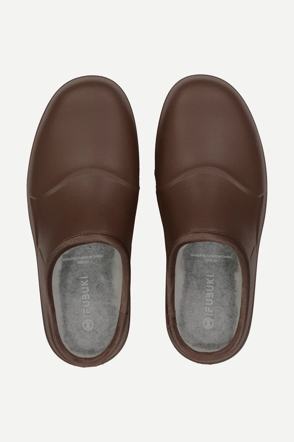 Nieprzemakalne chodaki Fubuki Nozawa DARK BROWN
