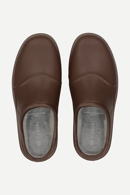 Nieprzemakalne chodaki Fubuki Nozawa DARK BROWN