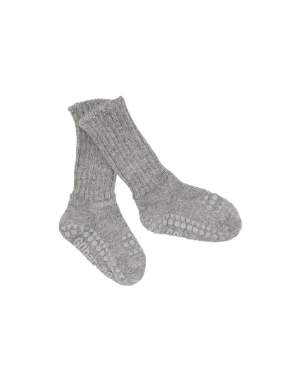 collant antiscivolo per gattonare GREY MELANGE