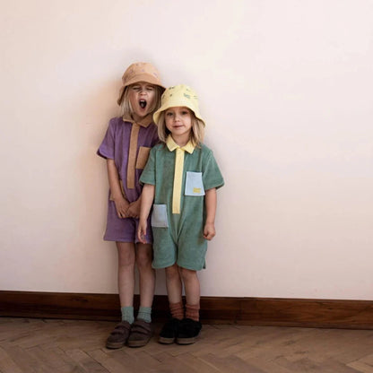 OUTLET Dziecięcy Bucket Hat Frotte  | rozm. 1-3y bébé concept BÉBÉ Concept