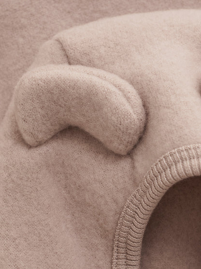 Kurtka Jacket Ears Wool Fleece MAHOGANY ROSE