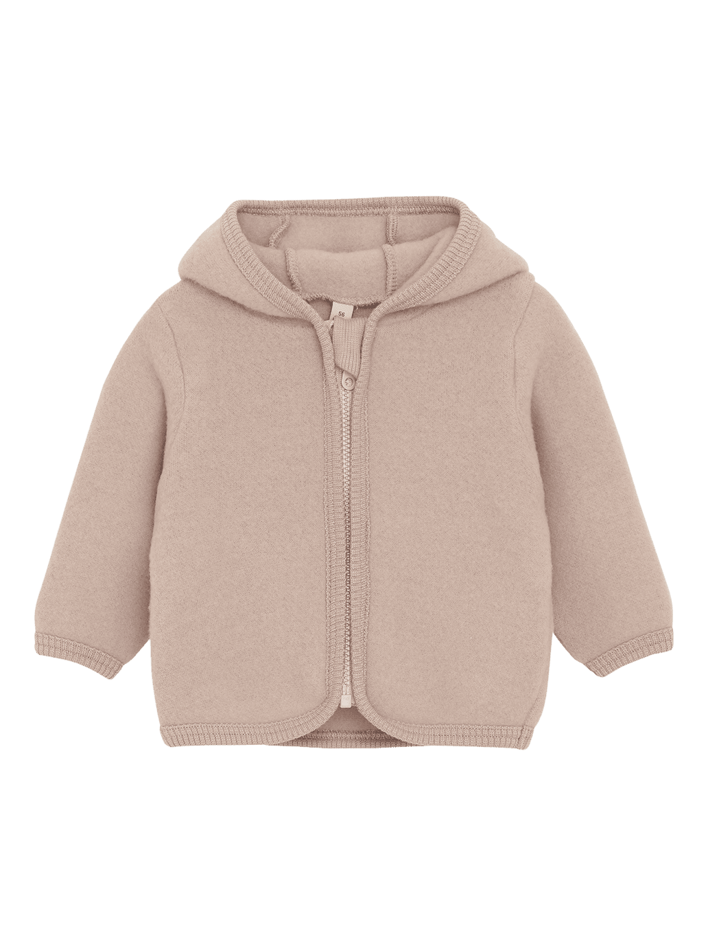 Kurtka Jacket Ears Wool Fleece MAHOGANY ROSE