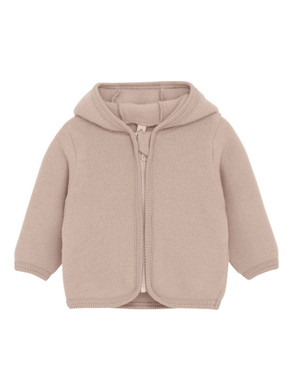 Kurtka Jacket Ears Wool Fleece MAHOGANY ROSE