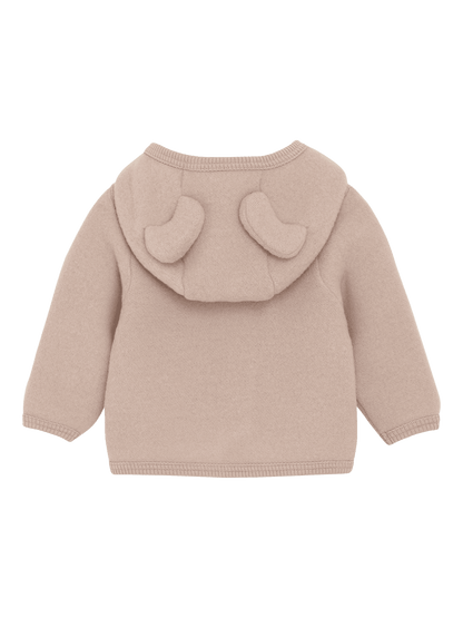 Kurtka Jacket Ears Wool Fleece MAHOGANY ROSE
