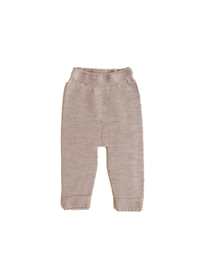 Guido seamless merino wool pants SAND