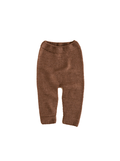 Guido seamless merino wool pants MOCHA