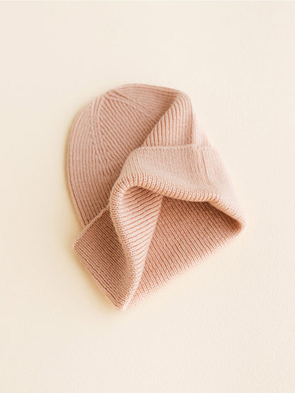 Шапочка Merino Beanie Newborn 0+ ROSE
