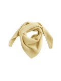 Trójkątny szal merino Josephina LIGHT YELLOW