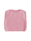 Baby merino Harvey vest COTTON CANDY