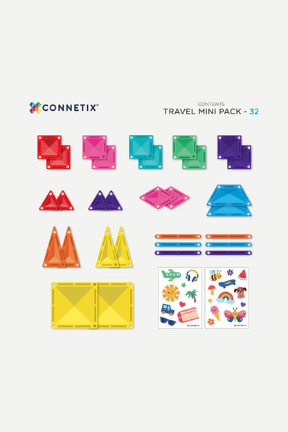 Klocki magnetyczne Travel Mini Pack