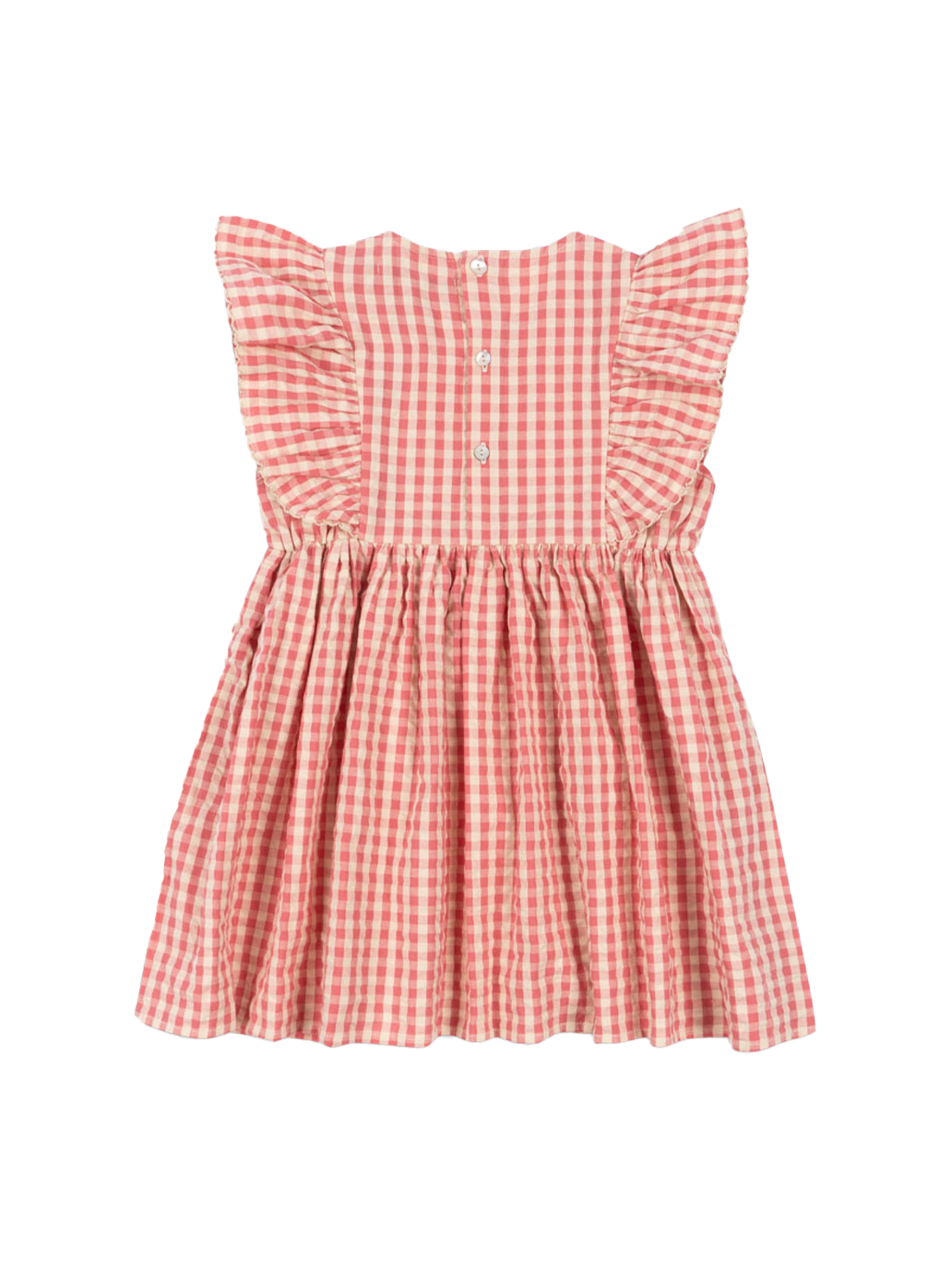 Kim Rüschenkleid FLAMINGO PLUME CHECK