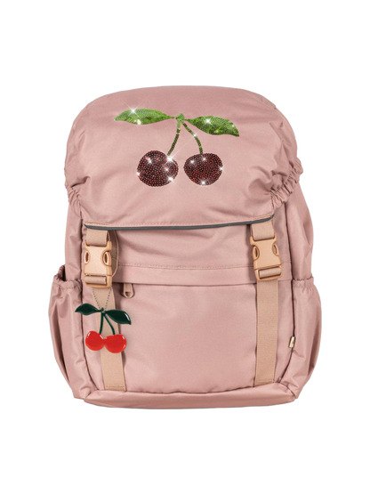Plecak szkolny z workiem i dodatkami Clover MAHOGANY ROSE
