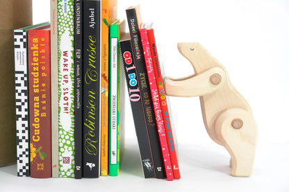 OUTLET Drewniany ruchomy miś polarny Bajo BEBE Concept 