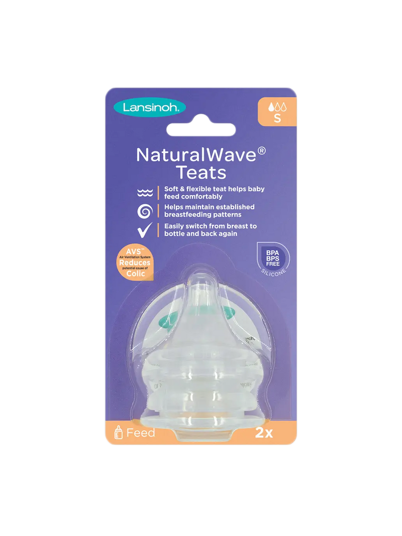 smoczki do szklanej butelki Lansinoh Natural Wave® 2 szt Lansinoh BEBE Concept 