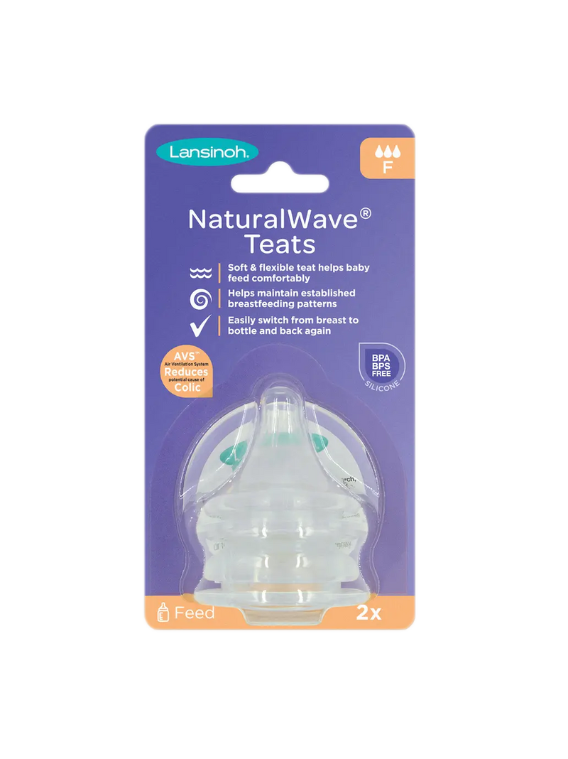 smoczki do szklanej butelki Lansinoh Natural Wave® 2 szt Lansinoh BEBE Concept 