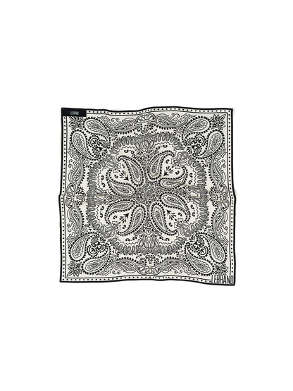 Mini Bandana Scarf ECRU/BLACK