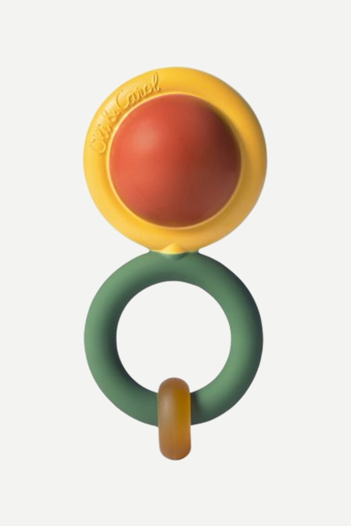Grzechotka sensoryczna z kauczuku Evolutive Capsule RATTLE