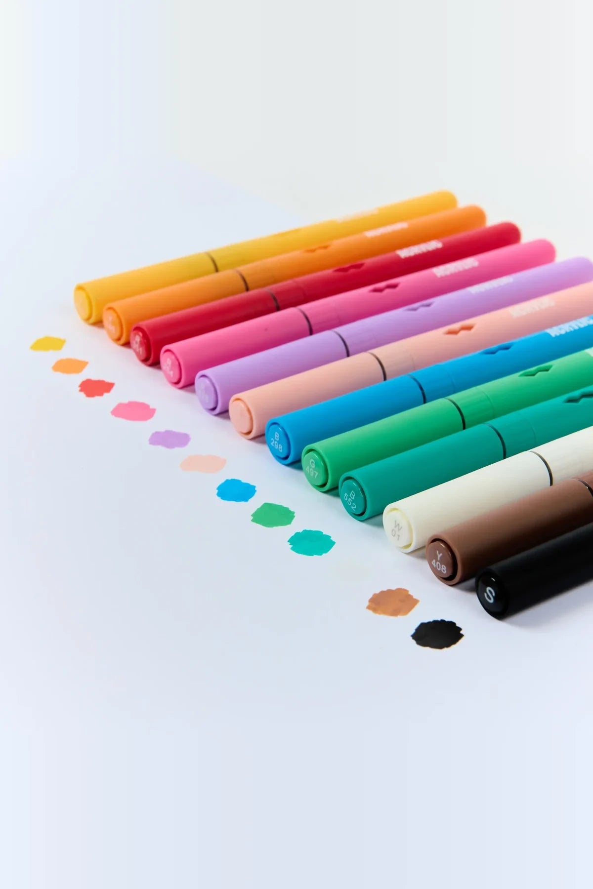 Akrylowe markery pędzelkowe Brush Power 12 szt.