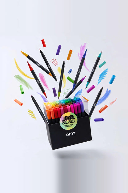 Marker box 100 COLORS